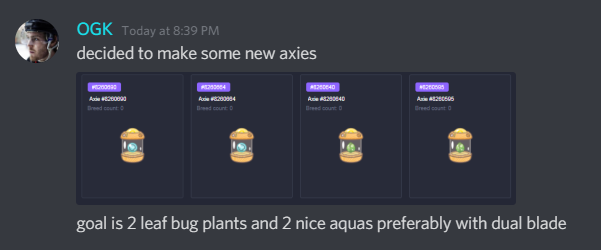 KyleBlohm's tweet photo. Need more #Axies for my #axiescholarshipprogram 

#AxieScholarship slots are available now! https://t.co/8uR5FYuvLJ
