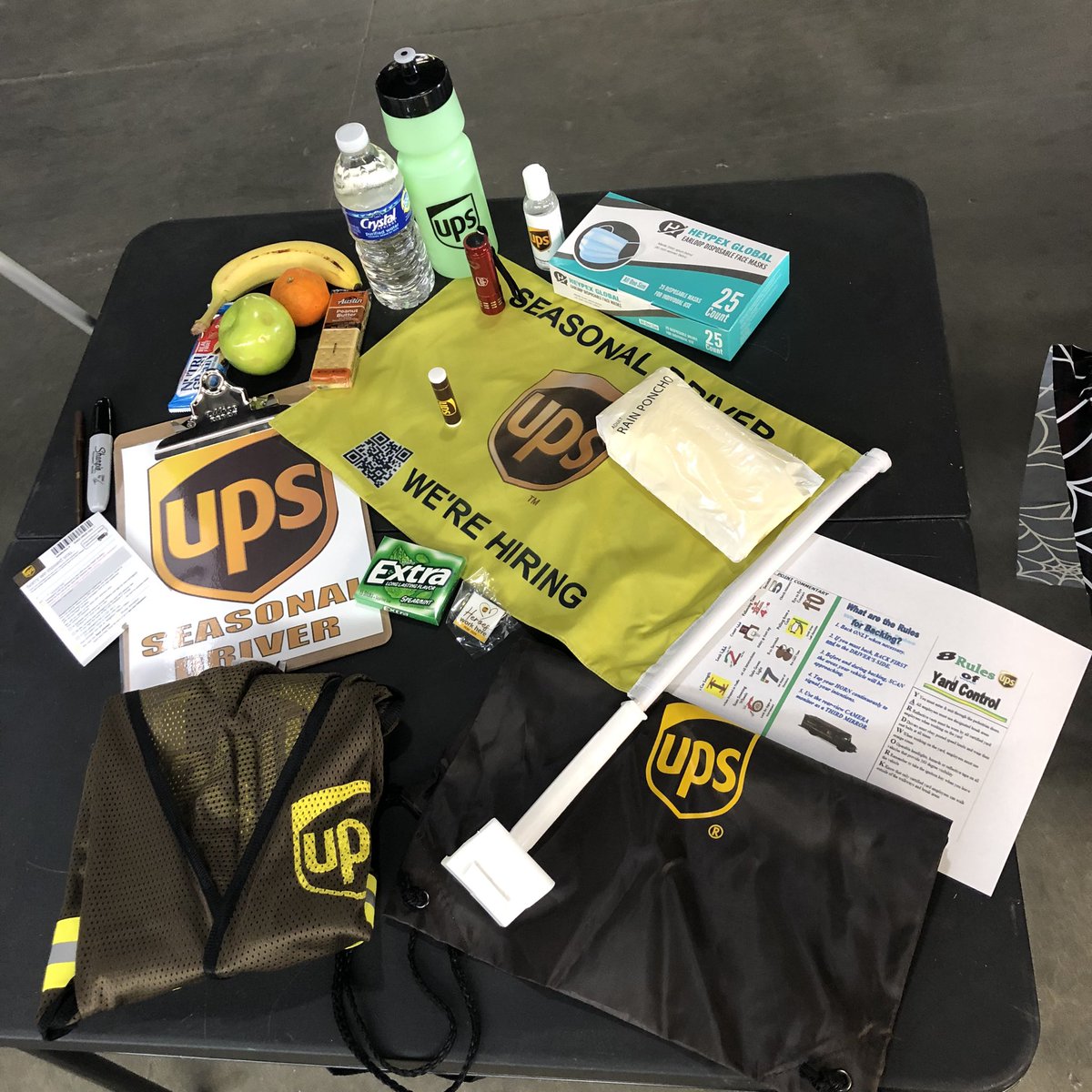 ChspNc's tweet photo. 2021 PEAK READY! 🤩 Here is what our welcome package looks like for our PVD’s. Reply what your center is doing. #safey #pvd #usp #upser #welcomepackage #welcomekit #rockymountups #chsp @Randallups https://t.co/o0wVX6HvIv