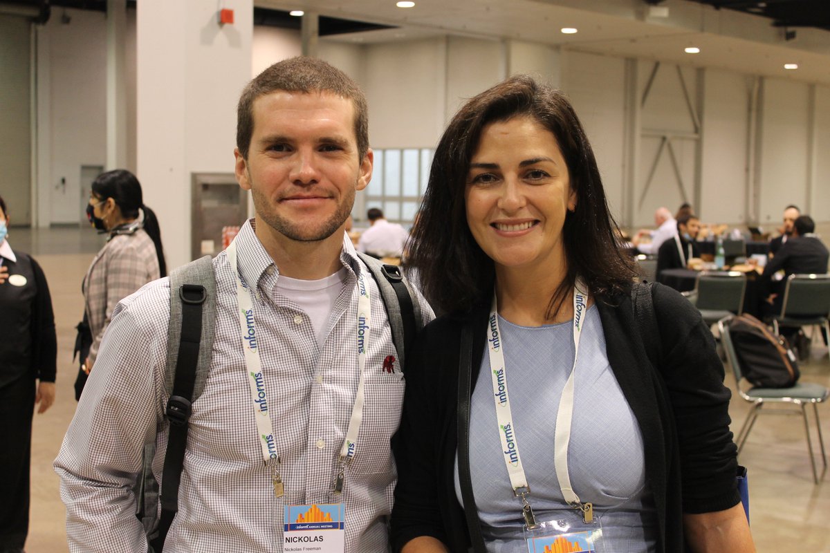 BBKeskin's tweet photo. After four talks!  Still standing! @INFORMS2021 another Wagner picture! #bamaMeansBusiness @culverhouseua https://t.co/X9NXZ2Kw9h