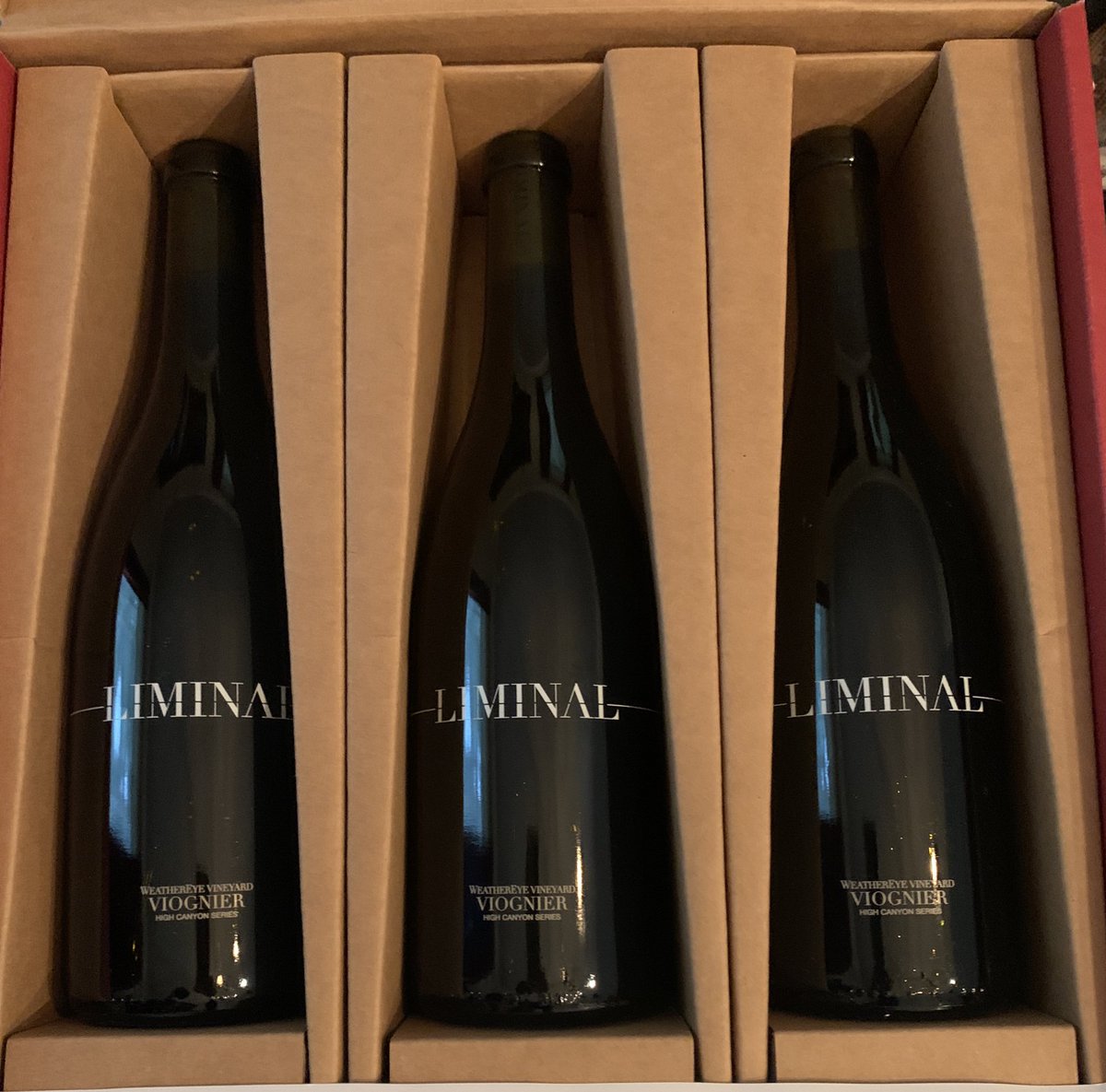 luchavino's tweet photo. Super excited about my @liminalwines pick up yesterday.  The packaging is super cool. Now to test my patience. How long can I wait before opening a bottle? #wawine #weathereye @RedMtnAVA @avenniawinery https://t.co/5wUgTcu2sE