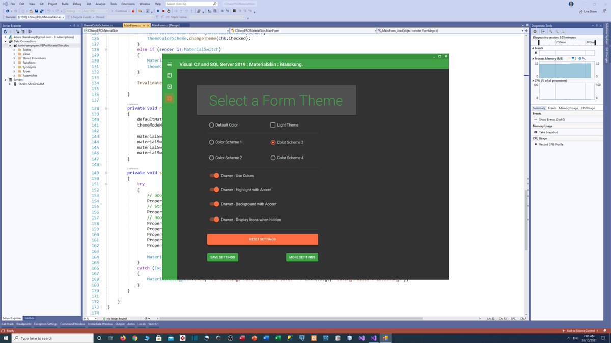 IBasskung's tweet photo. 🚀 [Coming Soon] 4K Online Course: Developing a Professional Modern Desktop App using C# and SQL Server.
📲 Facebook: https://t.co/YZnDIBrgCh

#CSharp #VisualStudio2019 #VisualBasic #SQLServer #ModernDesktopApp #MaterialSkin #MaterialDesign #CodeAMinute #iBasskung #OnlineCourses https://t.co/Vr84hDSOEa