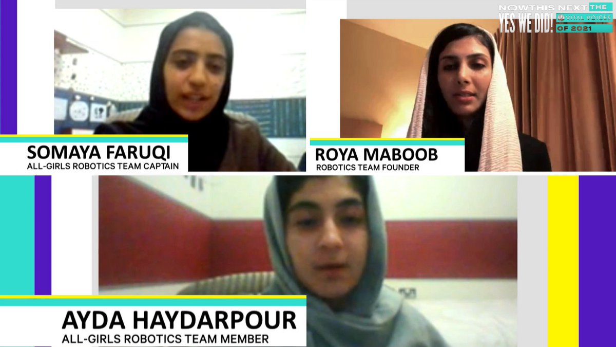 VitalVoices's tweet photo. Meet the NEXT Voices of Courage the @AfghanDreamers, Afghanistan’s all-girl robotics team and the future of STEM. These intelligent girls used their talents to invent inexpensive ventilators made from car parts which are desperately needed to save Afghan lives. #NowThisNEXT https://t.co/FeuVDSAQ9Y