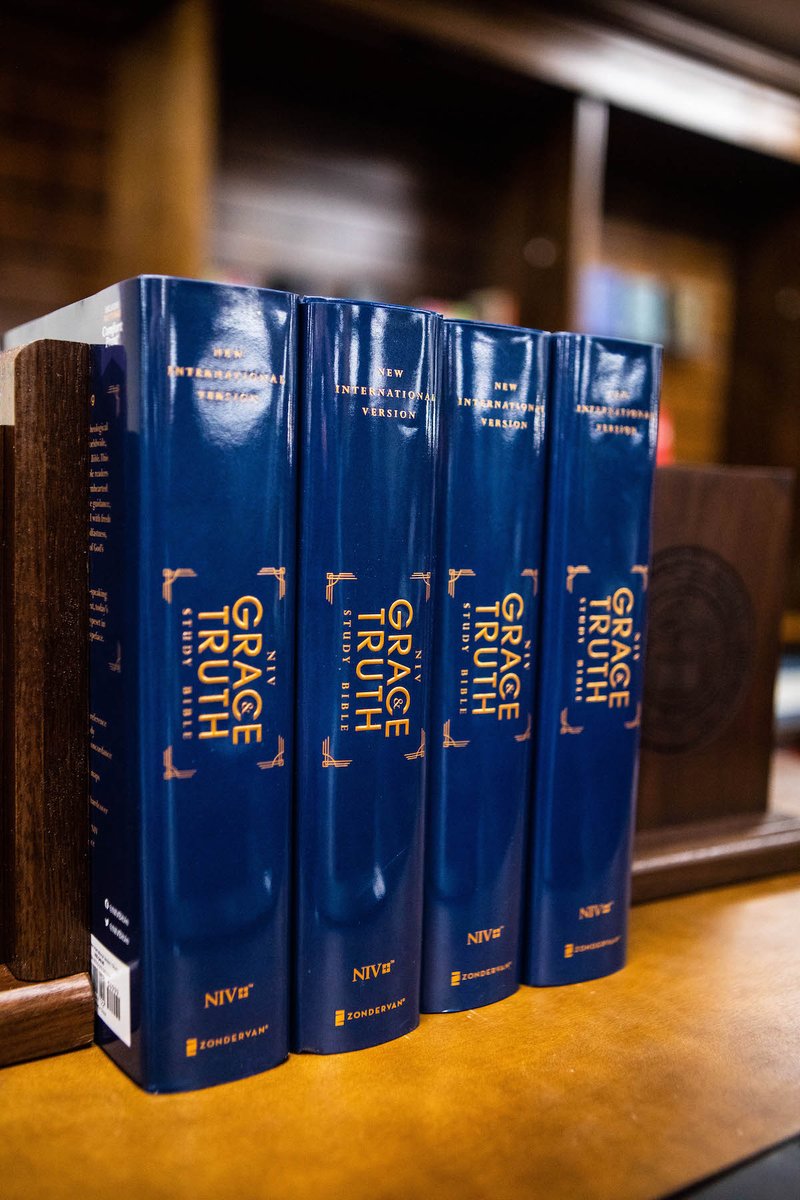 SBTS's tweet photo. GIVEAWAY! 

We're selecting two winners to receive a Grace &amp; Truth Study Bible, for which President @albertmohler served as General Editor. 

RT for a chance to win! Winners will be DM'd.

#SouthernSeminary https://t.co/weHtLumVkQ