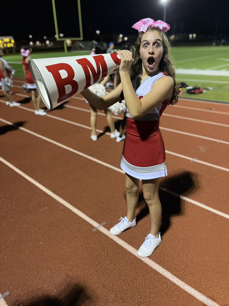 CCBMSCheer's tweet photo. When you find out you’re going to the City Championship Game!! Let’s go @CCBMS_Braves !! https://t.co/PMDXk7eHLC