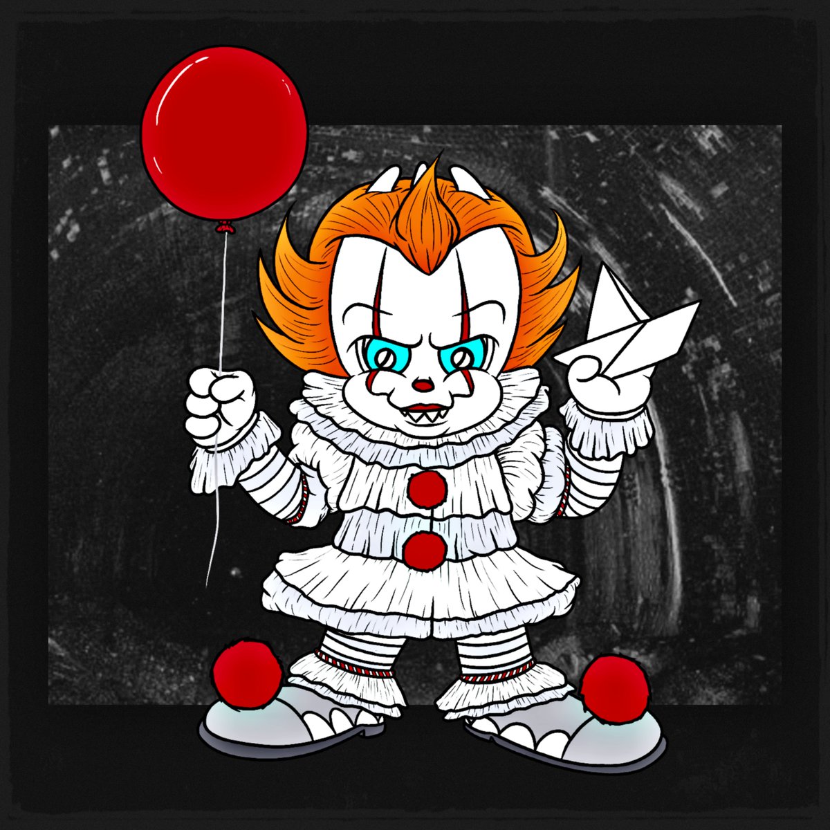 Day 20 of #Sporktober! "Sporky Wise" 

we all FLOAT down here...

#halloween2021  #Spooktober