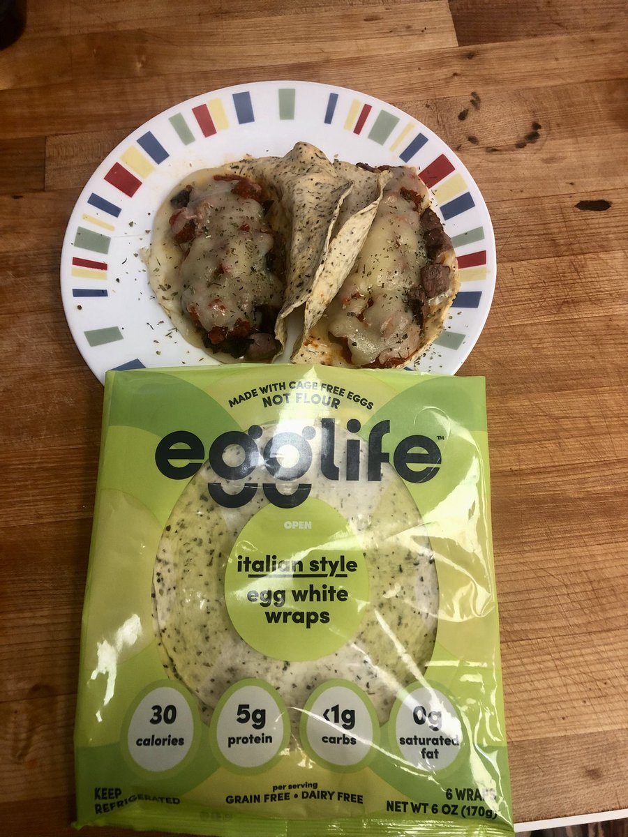 Ok! Fine! 4 straight meals with the sous vide tritip! This time is an Italian taco with <a href="/EggLifeFoods/">Egglife Foods</a> wraps. Your turn <a href="/gormygoesketo/">gormygoesketo</a> ! #keto #ketorecipes #ketolifestyle #ketomeals #lowcarb