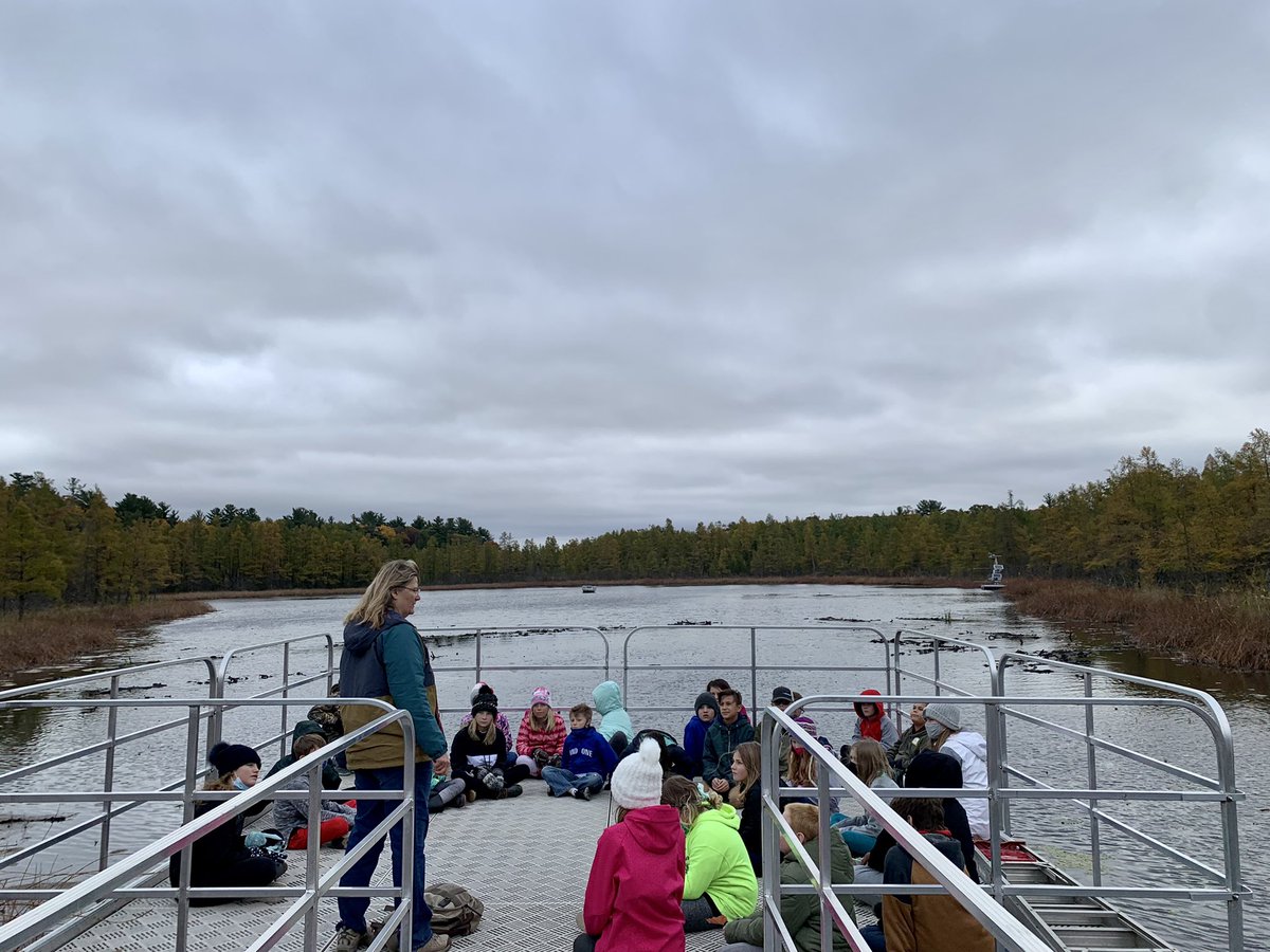 CISBluejackets's tweet photo. Mrs. Kelzer’s and Mrs. Adams’ classes took an exciting field trip to Cedar Creek Ecosystem Science Reserve last week! Our 5th grade scientists used science instruments to collect data and explore ecosystems. Hands on learning is fun!! #bluejacketpride @CedarCreekESR https://t.co/oIOzJadpq0