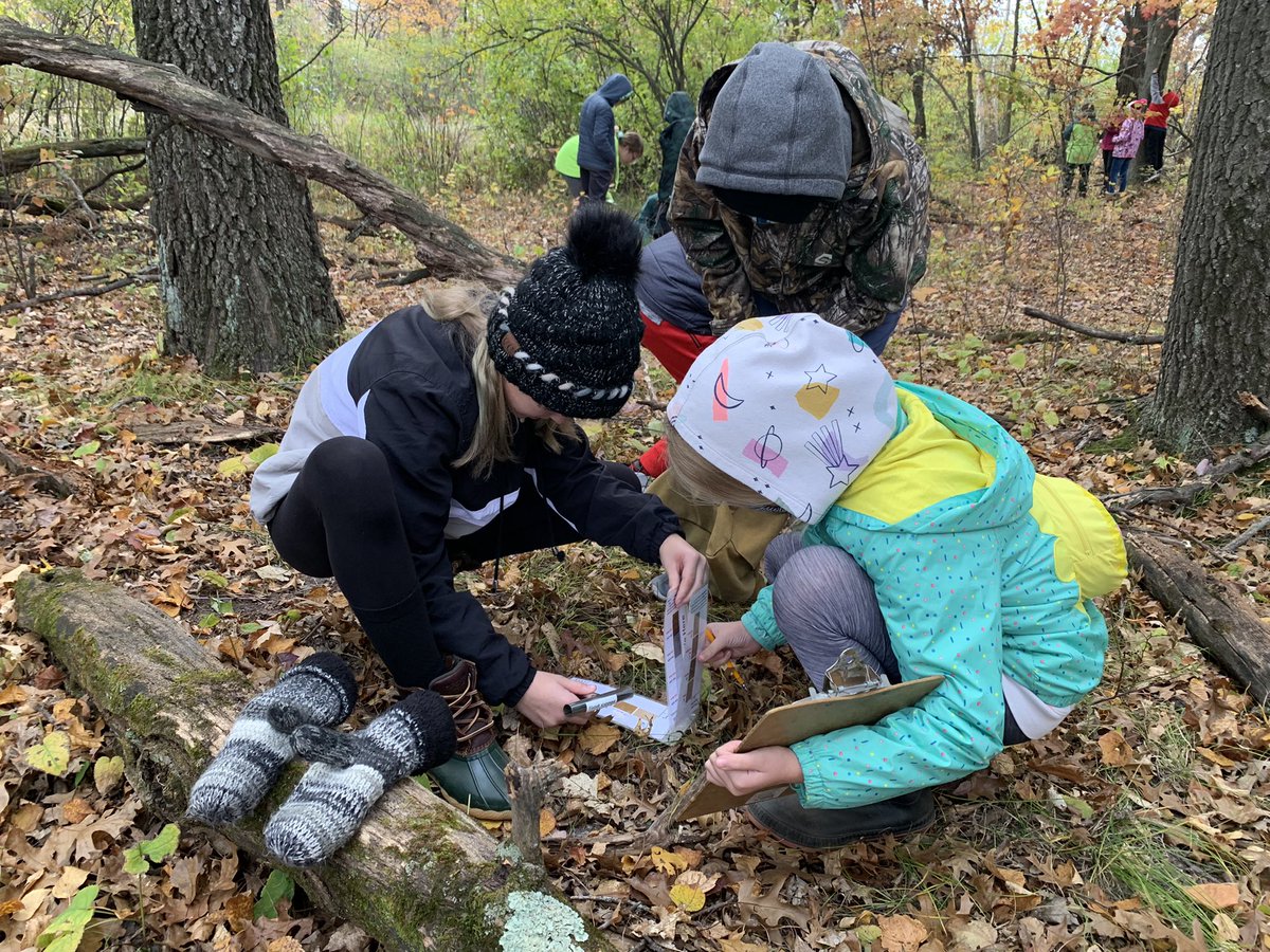 CISBluejackets's tweet photo. Mrs. Kelzer’s and Mrs. Adams’ classes took an exciting field trip to Cedar Creek Ecosystem Science Reserve last week! Our 5th grade scientists used science instruments to collect data and explore ecosystems. Hands on learning is fun!! #bluejacketpride @CedarCreekESR https://t.co/oIOzJadpq0