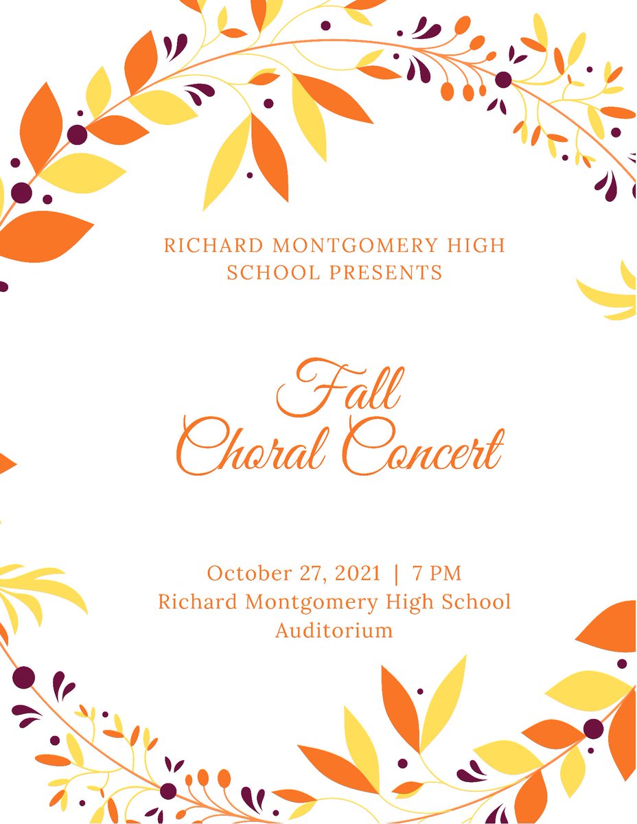 RMHS_Chorus's tweet photo. Come join us!  The students sound fabulous and are excited to share their music with an audience!  @RMHS_principal https://t.co/PXXdLz8QS1