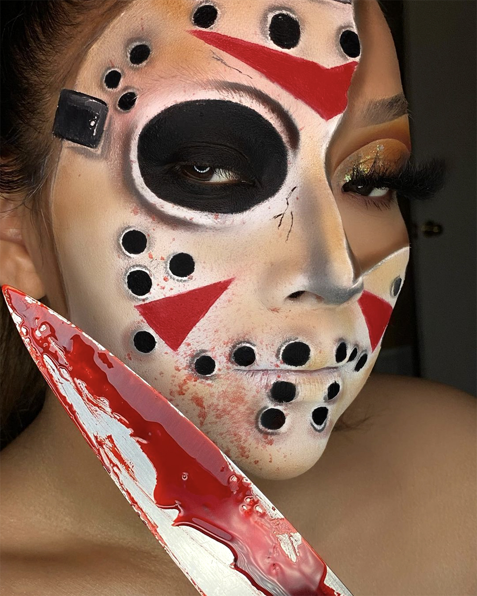 shopamorususa's tweet photo. JASON VOORHEES π©Έπͺ @bereebeauty_ has us feeling scariest #Halloween vibes with this look!
#DazzleCharm Palette - $15
#BeyondMatte Foundation - $9
Ending soon!π¨Buy one, Get one FREE #StayFabulous Palette ($9 value) at https://t.co/GvzOTeBMkr
#amorus #AmorusSweetheart #repost https://t.co/KlUZdoQxGD