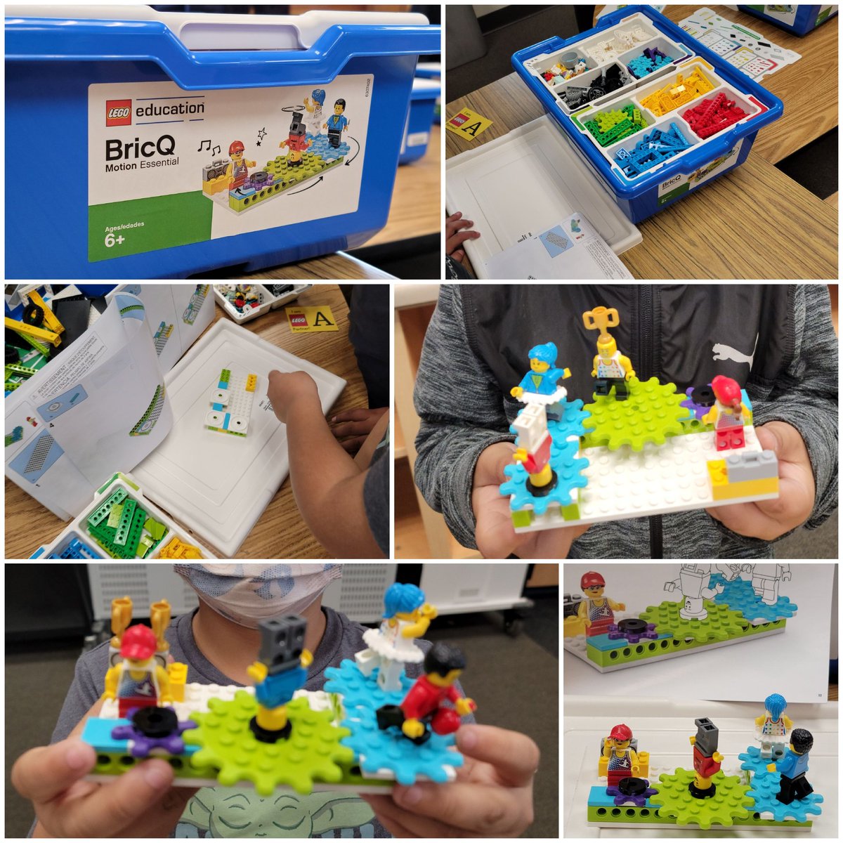 Today we explored force and motion through the use of Legos! #STEM with @RUSD_ILE