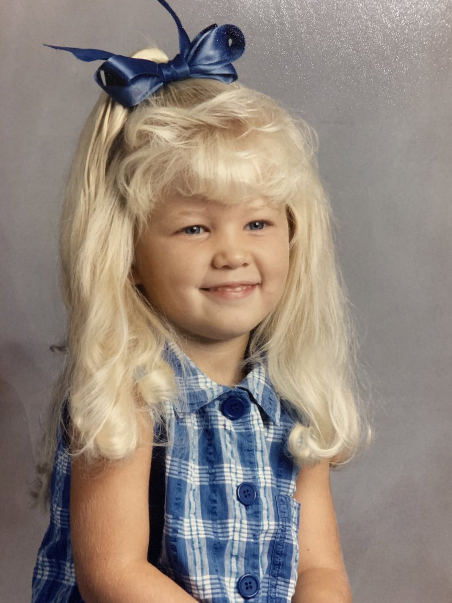 miss_a_dev's tweet photo. A2: This year, my kindergarteners saw a picture I have of me in my cabinet from when I was in kindergarten.  It sparked lots of conversation and made them realize I was once just like them! #CFISDchat https://t.co/pWPlOcjEvN
