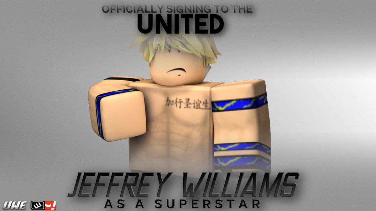 uwe_roblox's tweet photo. #SigningToTheUNITED
It’s Time! The long-awaited Wave 3 of these brand new superstars entering UWE is here.
Featuring Superstars such as;
@RoJeff_Williams
@UReaperr
@Random2Trash
@theprogame777
And, #TylerNitro
All being included in the Wave 3 signings. https://t.co/xIk6ZVJz2N