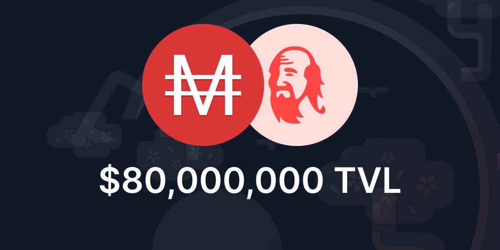 Just hit $80M TVL backing $MAI!

#Qimps <a href="/0xPolygon/">Polygon | POL</a> <a href="/FantomFDN/">Fantom Opera</a>