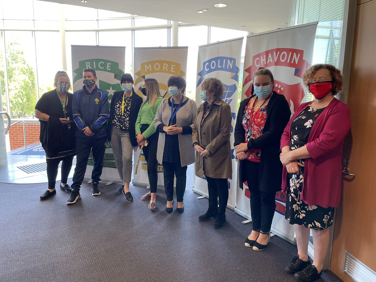 karen_jebb's tweet photo. I am super excited about our House Shield winner announcement. We can’t gather together but this hasn’t dampened our enthusiasm. We have our year 12 House Captains online before their exams start tomorrow. Our House Leaders are nervous. Which house will it be? @EmmausMelb https://t.co/Ji7YaG2XGs