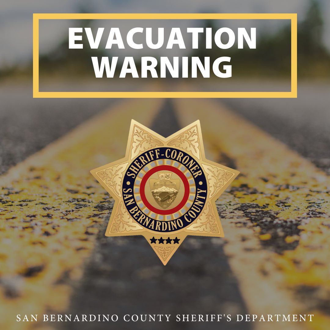 San Bernardino County Sheriff tweet media