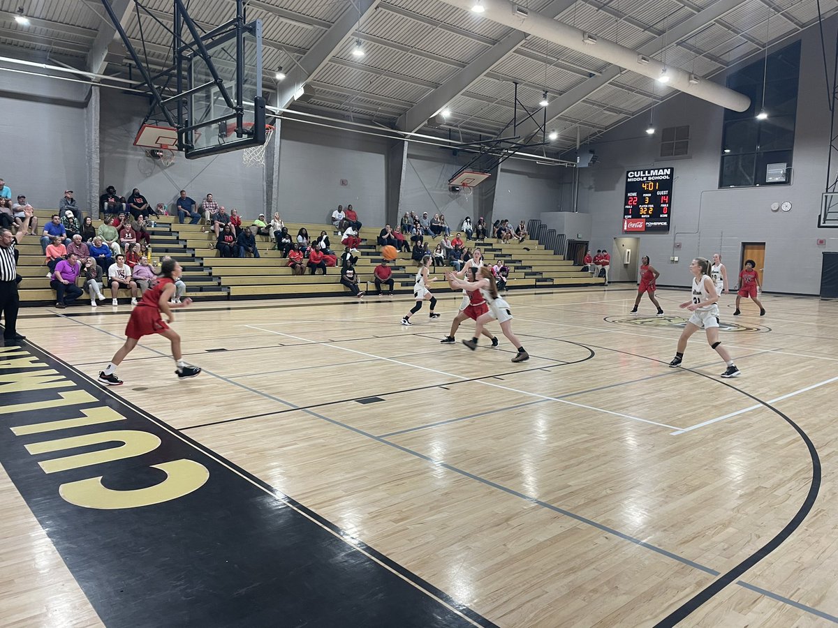 CullmanMiddle's tweet photo. 8th Grade Girls Basketball 🏀 

Cullman 49

Muscle Shoals 28

FINAL https://t.co/ybvM8KWwj2