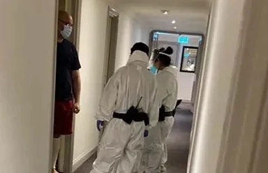 Deathscapes's tweet photo. Migrants seek release as COVID hits Melbourne detention facility | Human Rights News | Al Jazeera https://t.co/CQZ6PvL8sP https://t.co/PxlODTIGqR
