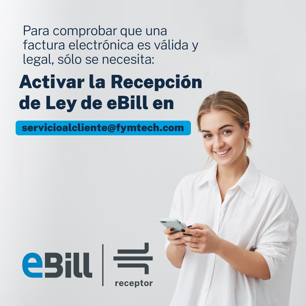 ¿Ya sabes si las facturas que recibes de todos los proveedores tecnológicos están validadas por la DIAN y son legales?

Info: contacto@fymtech.com | Activación: servicioalcliente@fymtech.com
#eBillInternational #Receptor #Proyectos #Tecnológicos #Colombia #Pioneros