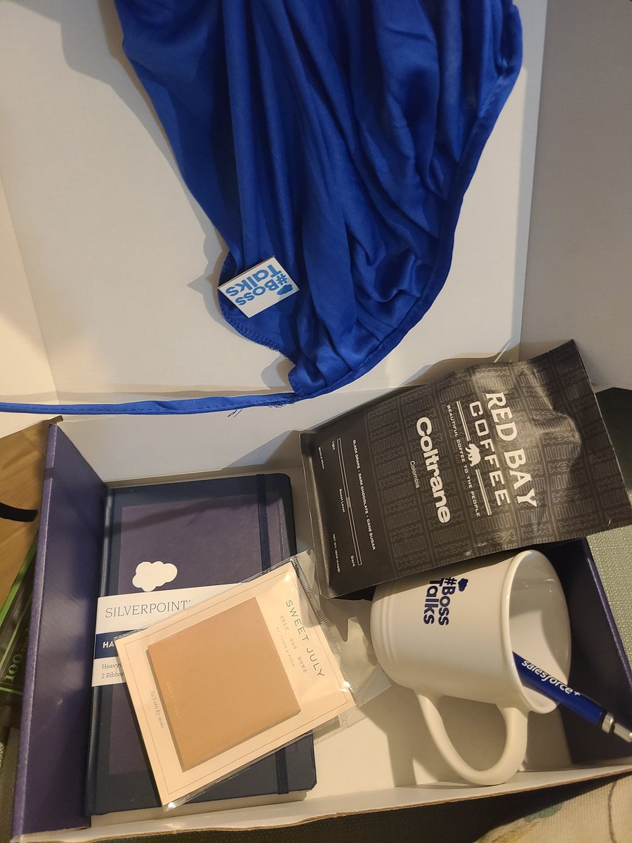 MeighanSF's tweet image. Thank you @salesforce for showing up at my door and reminding me I'm a superhero. 🦸♀️It was the perfect day for it! You made my Monday! I appreciate the swag, and Ohana - don't forget to watch #BossTalks with @EbonyBeckwith on #Salesforce+ for some awesomeness!