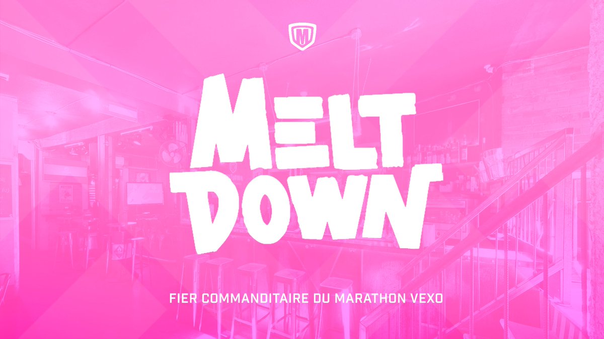 VexoOrg's tweet photo. On est fier d'annoncer notre commanditaire pour le Marathon Vexo @MeltdownMTL 💜

Nous allons diffuser pendant 24 heures du 6 au 7 novembre à cet endroit! 

#BreastCancerAwarenessMonth https://t.co/zZ7BzvpmM3