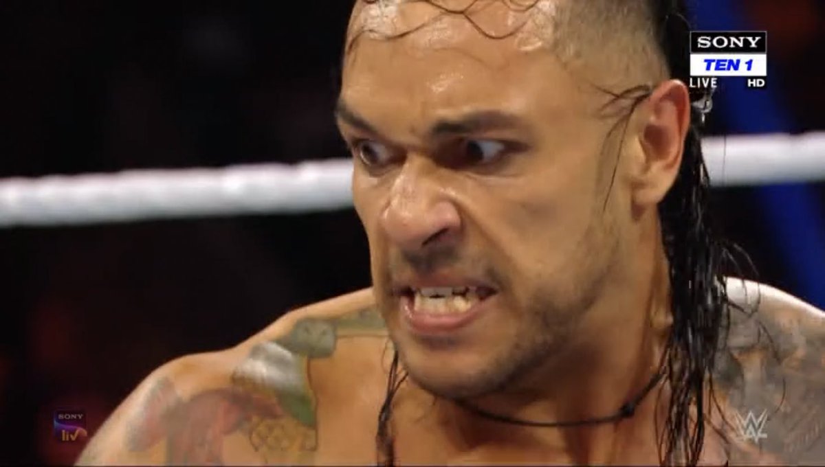 WWEIndia's tweet photo. .@ArcherOfInfamy has SNAPPED! 🤯

#WWERaw @TBARRetribution https://t.co/tlRlO1LxXD
