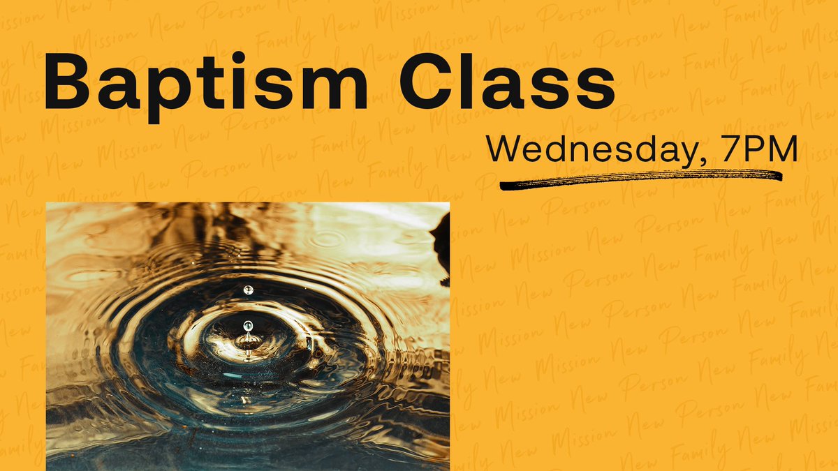 realityla's tweet photo. ๐ฅITโS NOT TOO LATE TO REGISTER!๐ฅ๐ฆ Baptism Class is happening on October 27th via Zoom! ๐๐๐๐ฆ To register for the class go to ๐ฒ https://t.co/gbXuGKTBx8 โ๐ป
#october31 #baptism #baptisclass #jesus #realityla https://t.co/Ioi2dOkrkC