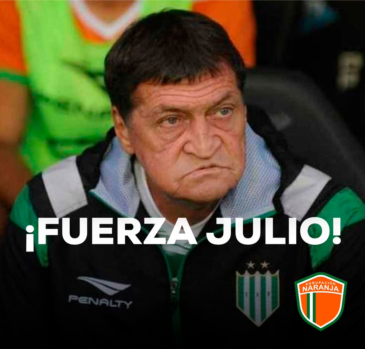 Siempre diste todo por nosotros,
siempre vamos a estar con vos.

Fuerza Emperador! 

<a href="/JulioFalcioniDT/">Julio Falcioni</a> 
#Banfield