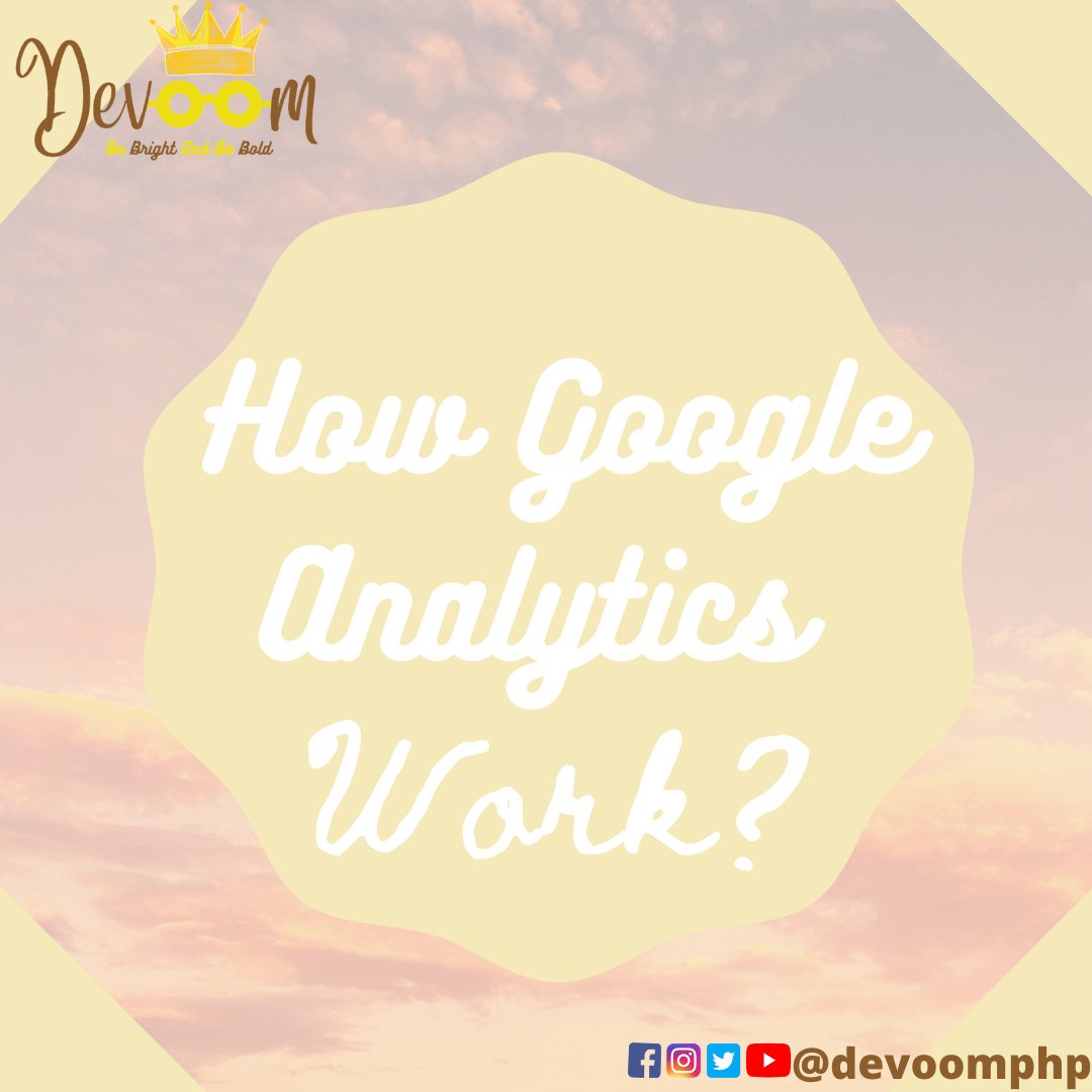 Devoomphp's tweet photo. How google analytics work?Google analytics let users
view👀 data for each website🖥 through the use of
page tags💻Google analytics gather the visitors
information about your site ⌨️ https://t.co/5Cq397XTdW
