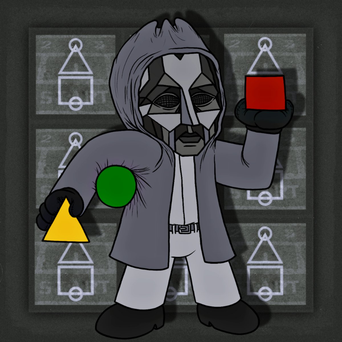 Day 22 of #Sporktober! ...I have a Game to Play.

♟️Welcome to the "Sporks Games"! 

#halloween2021 #NFTs #inktober
#Spooktober #SquidGame #cosplay