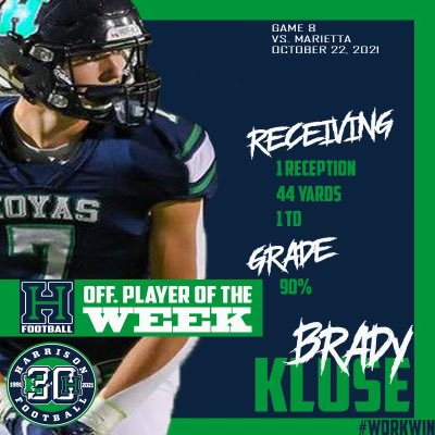 hhshoyafootball's tweet photo. We are very proud of @Brady_Kluse7 @Tim_Sturdivant &amp; AJ Daniels 👏👏👏 #RockSolid #HoyaSaxa https://t.co/RyHL3rGaU9