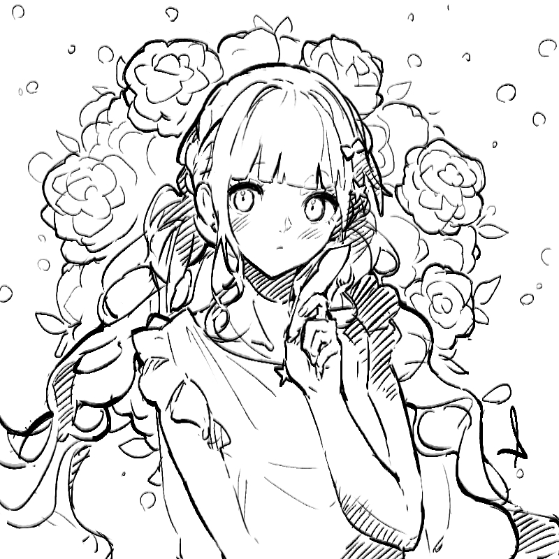 #Inktober Day 25
可愛くなりたい 