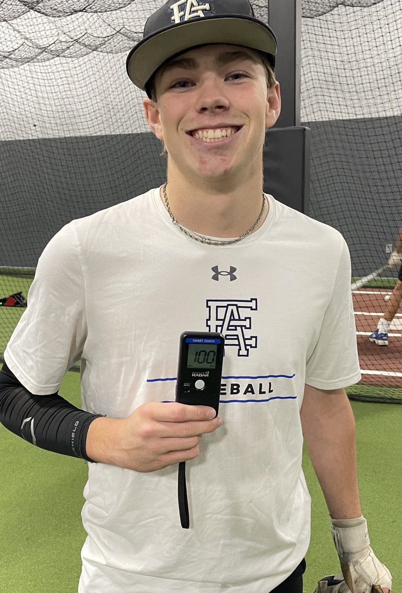 First time hitting 100mph off of the tee
Thanks to <a href="/EngagedBaseball/">Engaged Athletics Baseball</a> for the developing me into the ball player I am today! #100mph <a href="/PBRKansas/">Justin Goetz (Parody)</a> <a href="/PGMidwestBB/">Perfect Game Midwest Baseball</a> @OSBaseballBC