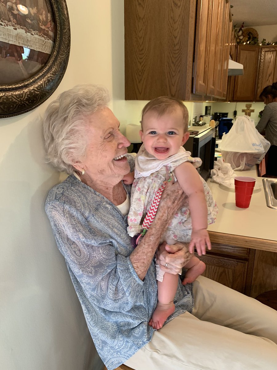 Nichole_1205's tweet photo. @Brink_Thinker Yes!! She turned 95 this year. My girls are so lucky to know their Great Great Grandmother ❤️ https://t.co/Ieu50FXwam