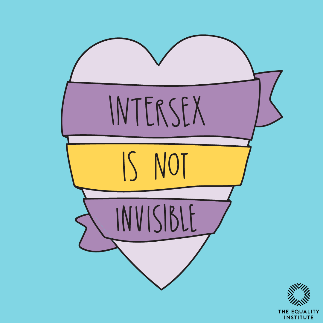 Being intersex is such a diverse and beautiful identity that should be celebrated. An intersex person can be any gender and their biological makeup can be as diverse as the colour spectrum. #IntersexAwarenessDay