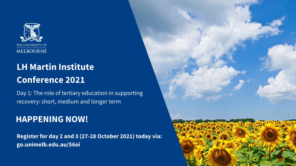 lhmartininst's tweet photo. Discussions of the role of #tertiaryeducation in supporting short, medium &amp; long term economic, social &amp; environmental recovery is well underway for day 1 of our LHMI Conference. Join the conversation now via the hashtag: #LHMIConf
Register for day 2 &amp; 3: https://t.co/hriW79Cg86 https://t.co/mq7Rhqx2Lv