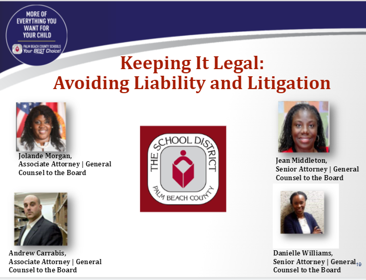 carlene_millen's tweet photo. Session 3 Preparing Future Principals Program | Our attorneys provided our future principals with real scenarios and tips for avoiding liability and litigation.  
#TopTalentGrowsHere
#LearningLeadingAndGrowingTogether https://t.co/IszRjRJPZB