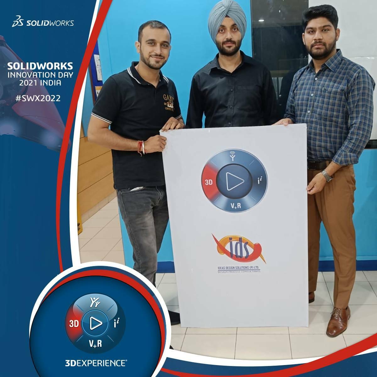 idspl's tweet photo. IDSPL Team attending SOLIDWORKS Innovation Day 2021!

#Idspl #SWX2022 #SOLIDWORKS #VirtualEvent #SOLIDWORKS2022 #3DEXPERIENCEWorks #CloudCompanion #3DSIndia #InnovationDay https://t.co/pGQDnFGE77