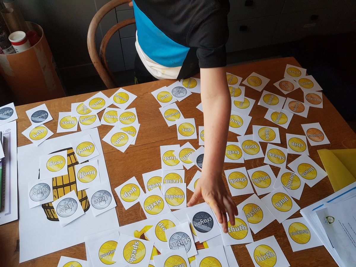 MissRossiter1's tweet photo. Practicing for Phonics testing with real and made up words (hw provided by child's school via parent) https://t.co/OQVhAzX71x