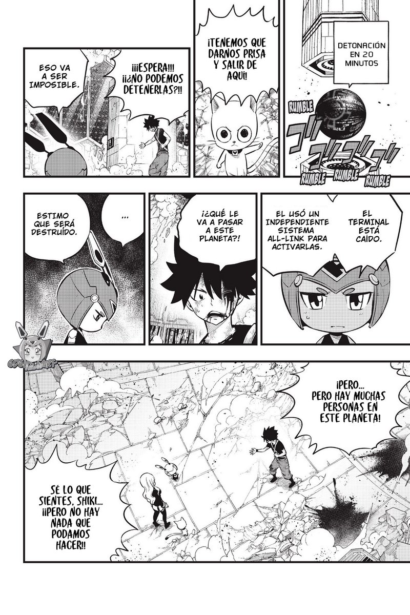 Gineik_cH's tweet photo. Capítulo intenso que abre literalmente un nuevo concepto de destino en EZ, Brujita regresando y un temible plan de Ziggy para todos.
Les comparto el capítulo 165 de Edens Zero en español.
#EDENSZERO #capitulo165 #shiki #witchregret #rebecca #ziggy https://t.co/x6Y1rw5OCY
