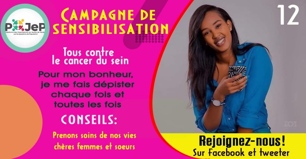 #POJeP_Parakou

#Jour 13

Stop cancer de seins

#IRIFOU
#UNFPA 
#UNICEF
#PlanInternationalBenin
#Stop_Cancer_du_Sein
#OctobreRose2021