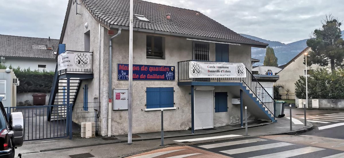 CabeEchecs's tweet image. QPV d&apos;automne à la maison de quartier de Gaillard assurée par le CABE. Venez nombreux pour découvrir jouer progresser aux échecs.