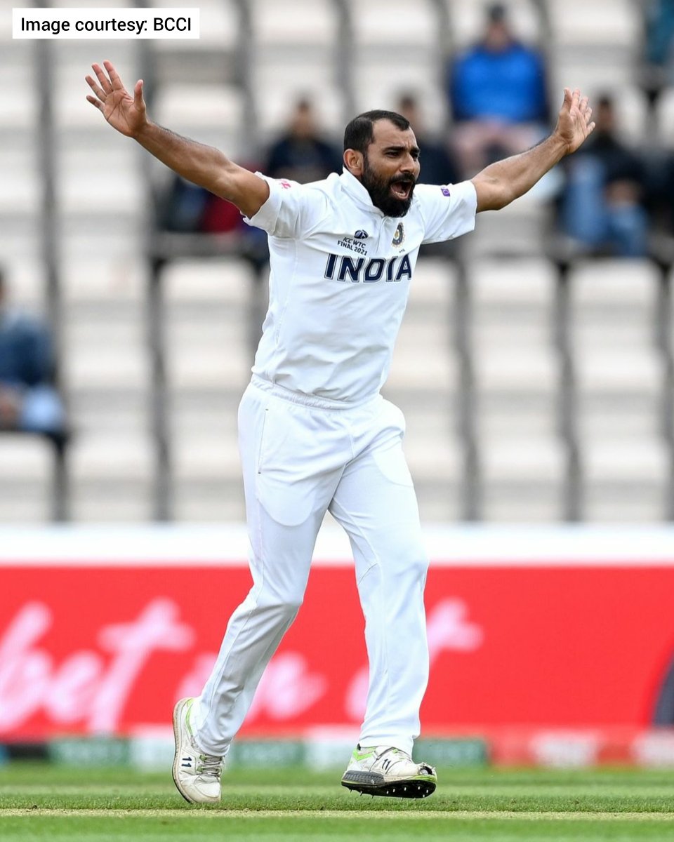 mipaltan's tweet photo. You took the field 1️⃣4️⃣6️⃣ times in 🇮🇳 colours and made us proud every single time. We cheered for all the 355 wickets you have taken so far and will continue to back you. Keep going, Shami Bhai 💙

#OneFamily #MumbaiIndians #TeamIndia @MdShami11 @BCCI https://t.co/McGK1rTAAT