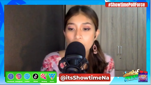 ViceGandaorg's tweet photo. itsShowtimeNa: Full force na QUARAN-SING-ALONG kantahan ngayong #ShowtimePollForce Martes kasama si Ana Ramsey https://t.co/z2avdLebN2