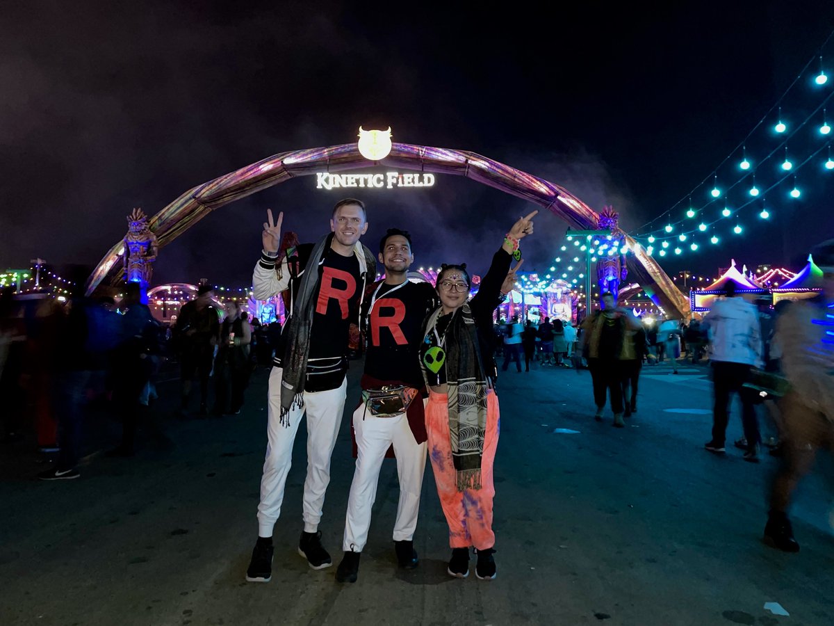 kainemangold's tweet photo. We’ve been wanting to go to EDC for atleast a decade and we finally made it happen! See you in 2022 ⚡️🌼🎡🦉 https://t.co/35sxrWZTsL