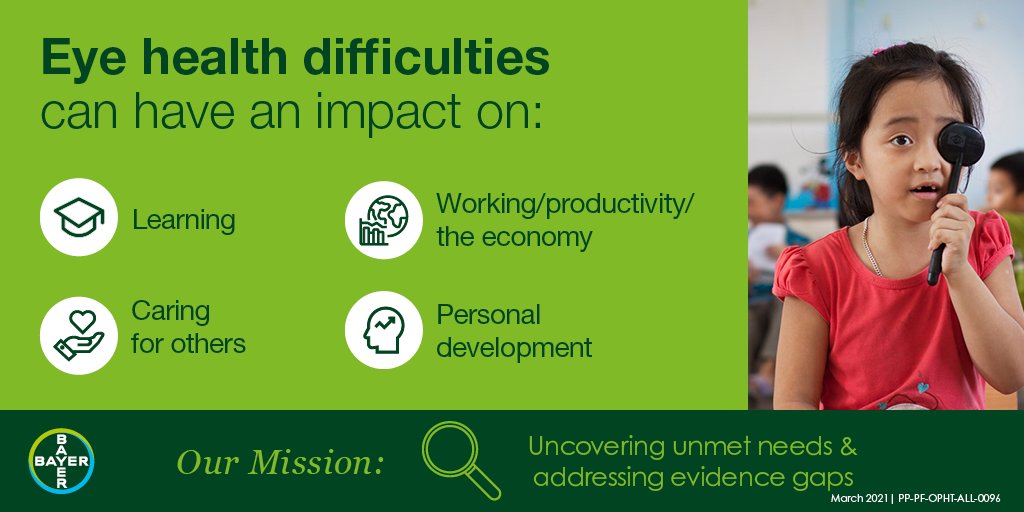 IFAgeing's tweet photo. Poor #eyehealth can impede learning, working, caring for others, and reduce overall wellbeing.

Read the World Report on Vision to find out more: https://t.co/yqS8UP1f19 

#LeadByScience #UnmetNeed #EvidenceGaps #PatientOutcomes https://t.co/CXQQn7tOm3