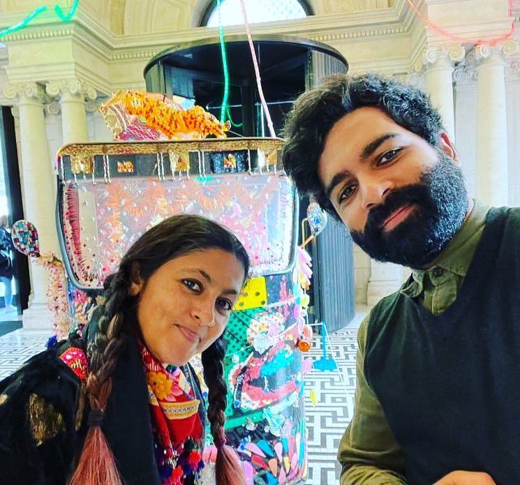 RunghMehraj's tweet image. Finally got to see #chilakumariburman exhibit at #TateBritain yesterday amongst other artists thanks to @HassanEVawda for the mini tour!