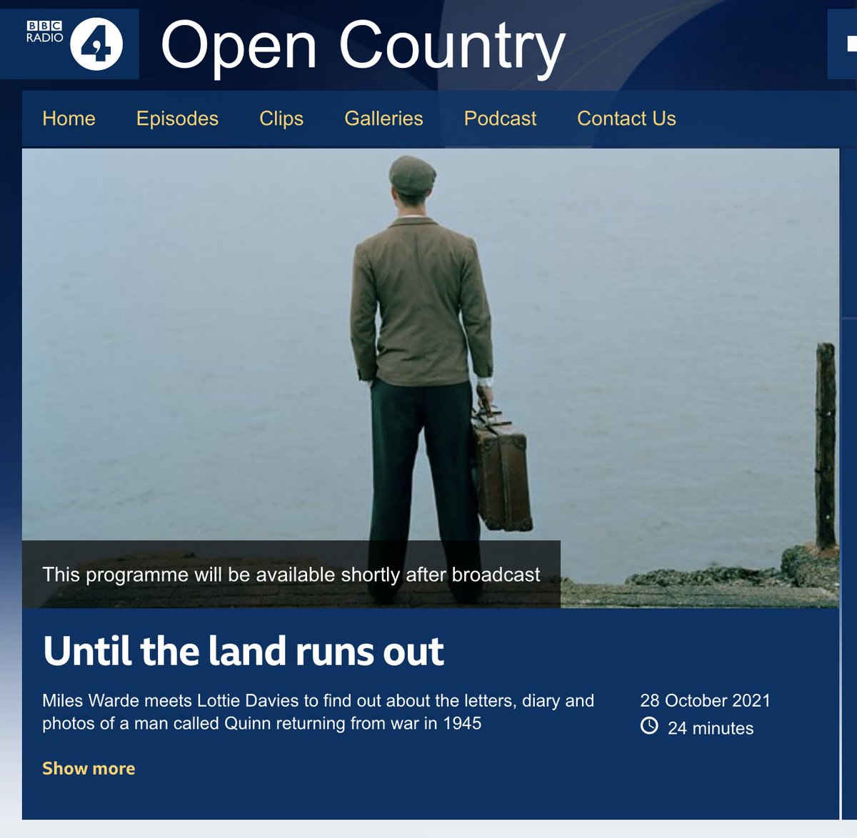 lottiephoto's tweet photo. I grew up listening to @BBCRadio4 and this Thurs, I get to be part of it! A life goal I honestly never thought would happen. 

Open Country - all about 'Quinn', photography, art, and life. Much of it recorded in the dark and early light on Dartmoor.

https://t.co/qBaPS5QflE https://t.co/ECgqAdikXw