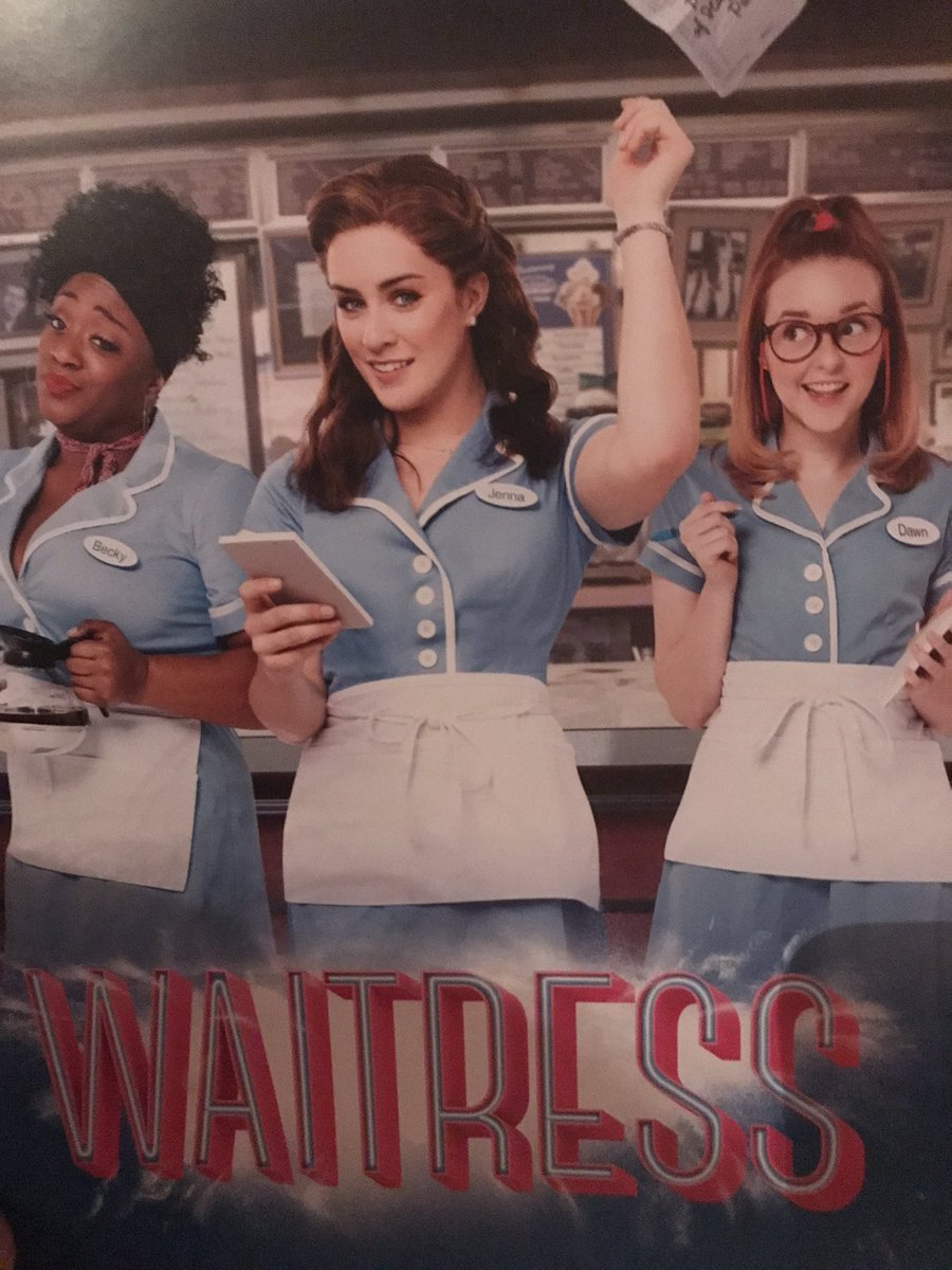 AndyBtheatre's tweet photo. Last night's opening of @WaitressUK at @SundEmpire was amazing. Stunning performances by everyone and possibly one of the best set designs and transitions we've ever scene (lol) - our full review will be up v soon #anotherslice https://t.co/oHesqs9RrV