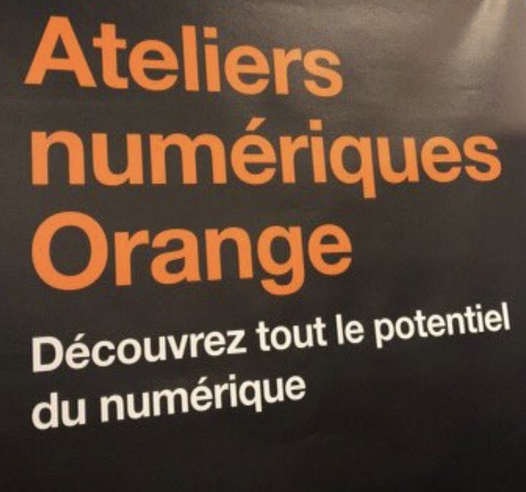 Le premier Atelier Numérique gratuit à la boutique Orange de @VMontelimar c’est mardi 2 novembre 😃
Ce sera l’atelier : pour bien débuter avec son smartphone 📱
Pour s’inscrire ? C’est ici : inscription.orange.fr/ateliersnumeri…

<a href="/fernandezlievre/">Béatrice Fernandez</a>